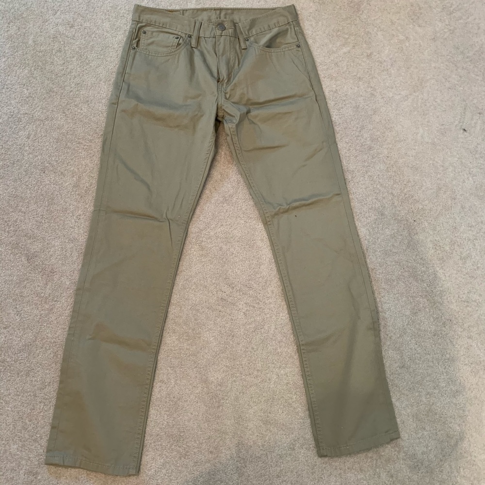 Men’s Levi 511 Dark khaki jean